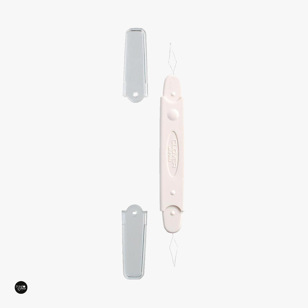 Clover Double Needle Threader 462/NV | Quick and easy threading