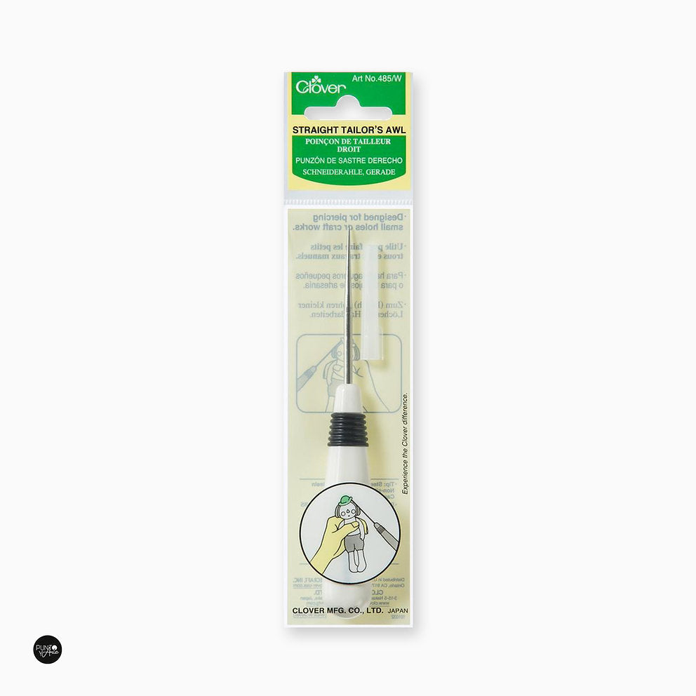 Punzón de Sastre de Clover 485/W: Herramienta Versátil para Manualidades y Trabajos Artesanales