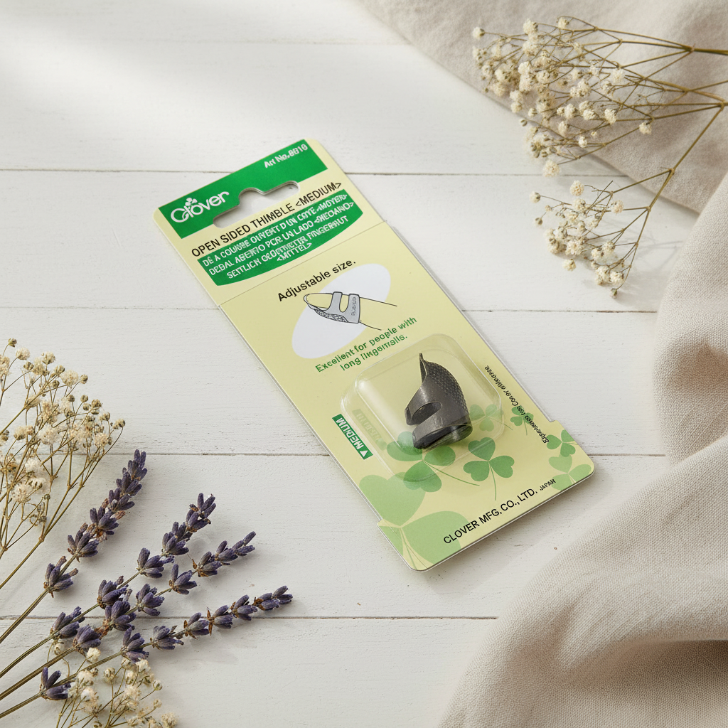 Dedal abierto por un lado - Mediano - Clover 6018