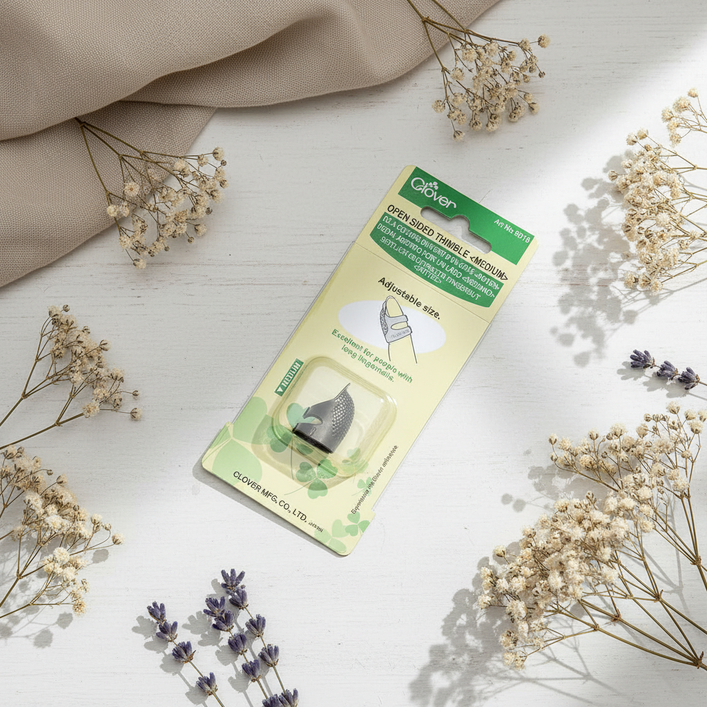 Dedal abierto por un lado - Mediano - Clover 6018