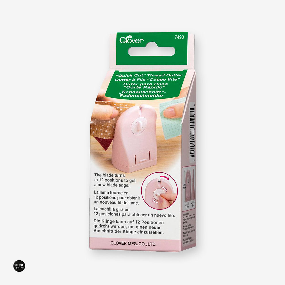 Cutter para hilos de Corte Rápido Clover 7490 | Eficiencia y precisión en cada corte
