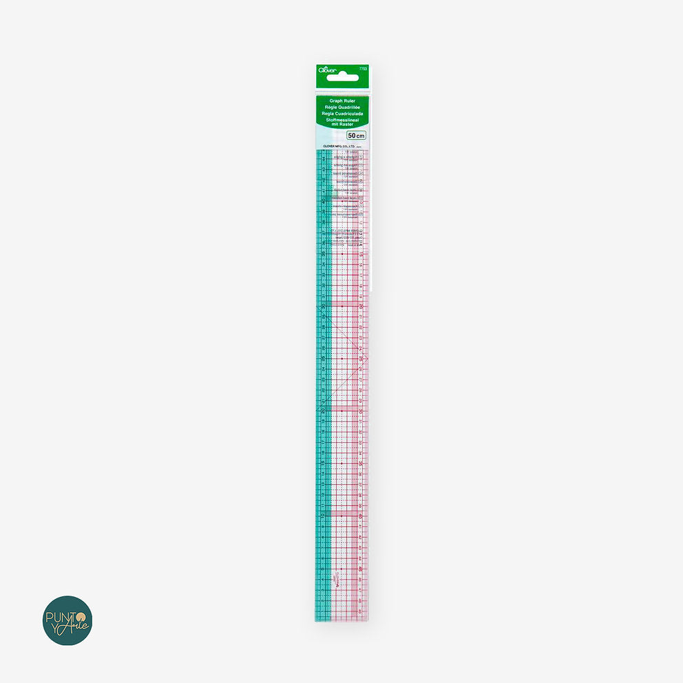 Regla Cuadriculada de 50 cm - Clover 7703