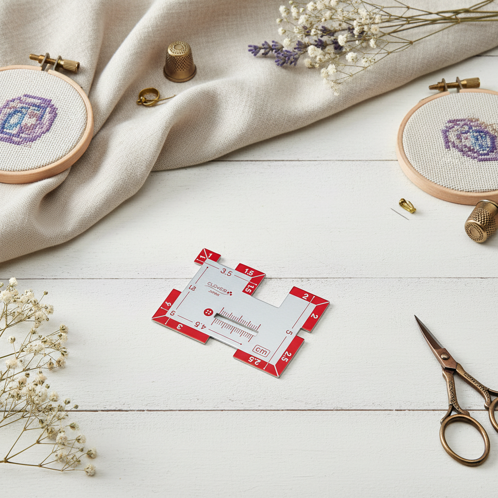 Medidor para Costura Clover 7705: Precisión y Versatilidad en tus Proyectos