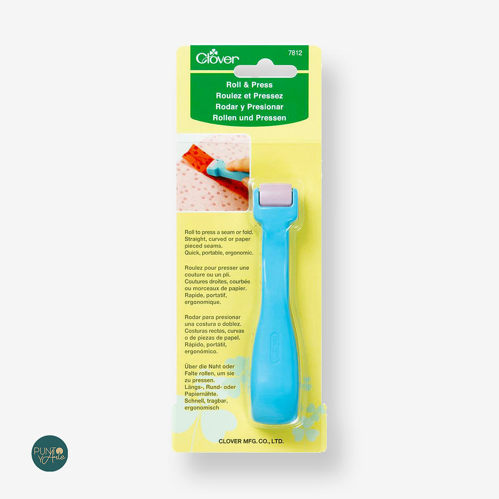 Rouleau de pressage - Outil polyvalent d'ourlet et de couture Clover 7812