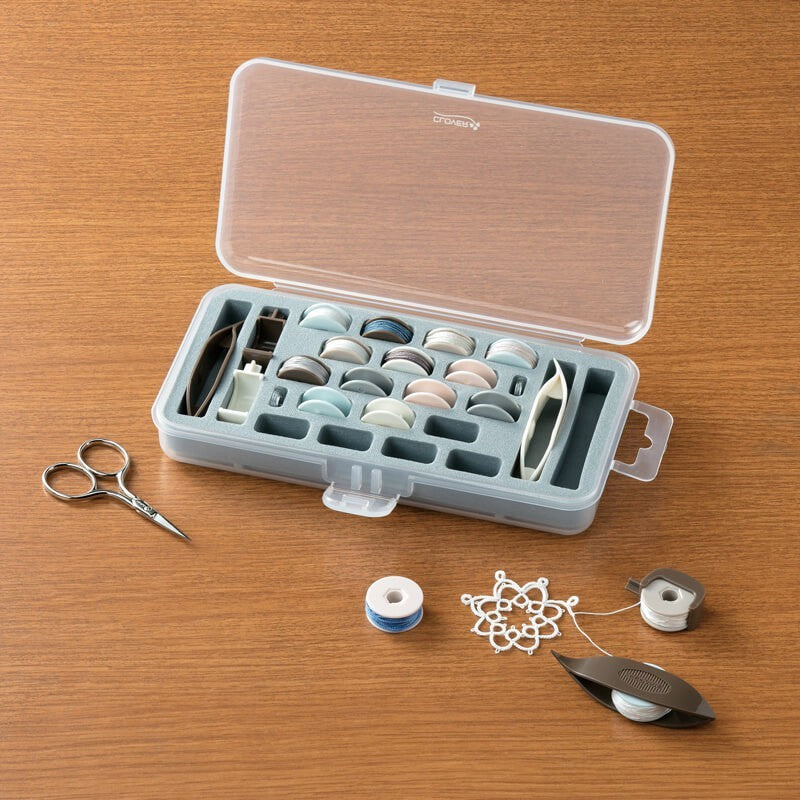 Clover 8109 Lace and Bobbin Shuttle Organizer