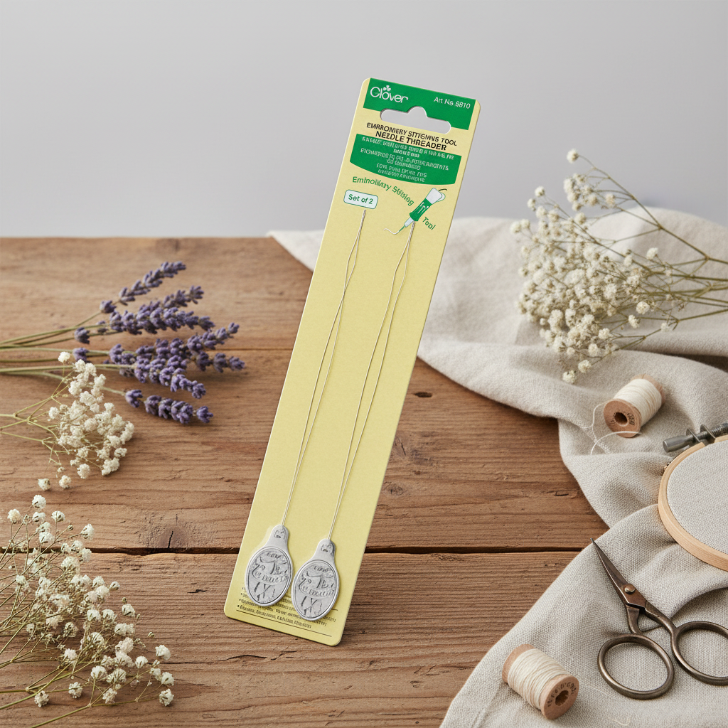 Ensartador para hilos Clover 8810 | Enhebrado rápido y económico