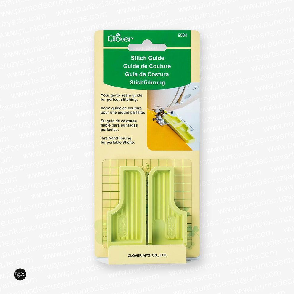 Guía de Costura 6 en 1 Clover 9584 por Nancy Zieman: Precisión en Cada Puntada, Set de 3 Piezas