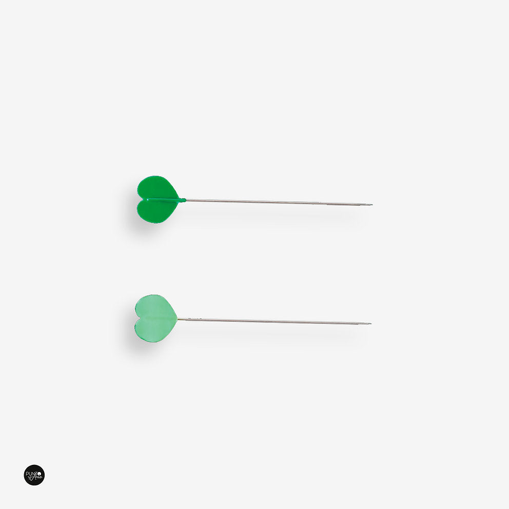 Épingles en forme de cœur Clover 9604 : fonctionnelles et adorables pour vos projets de couture
