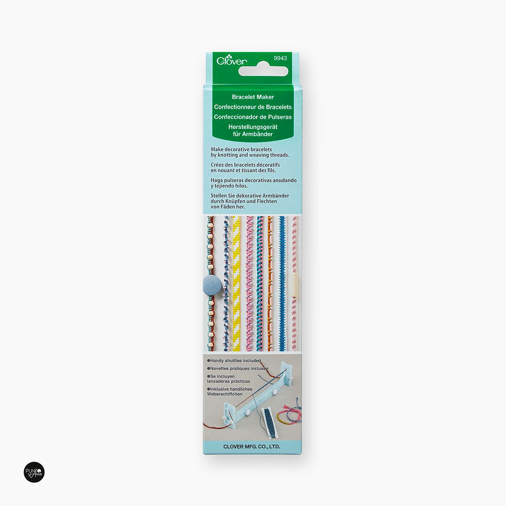 Kit Confeccionador de Pulseras Clover 9943 | Herramientas para hacer Pulseras