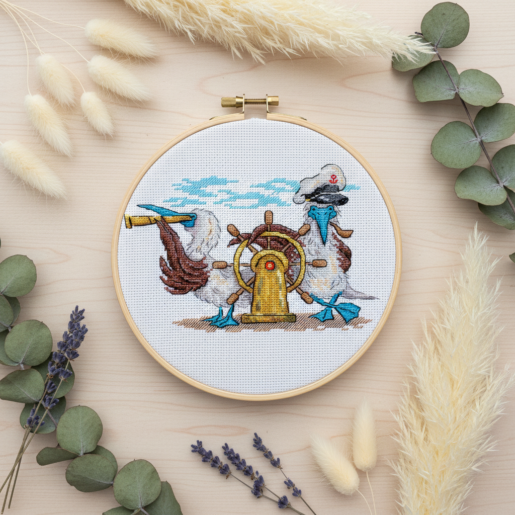 Forward Heading Cross Stitch Kit – MP Studia SNV-899