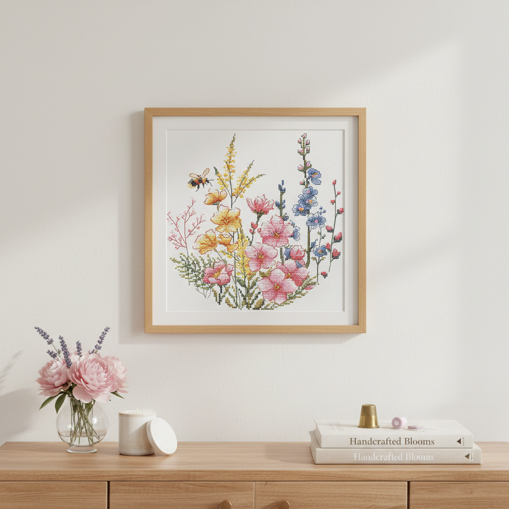 Pink Dreams Cross Stitch Kit – Andriana SANR-60