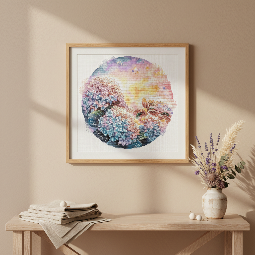 Kit de punto de cruz El calor de un nuevo día – Andriana SANT-19