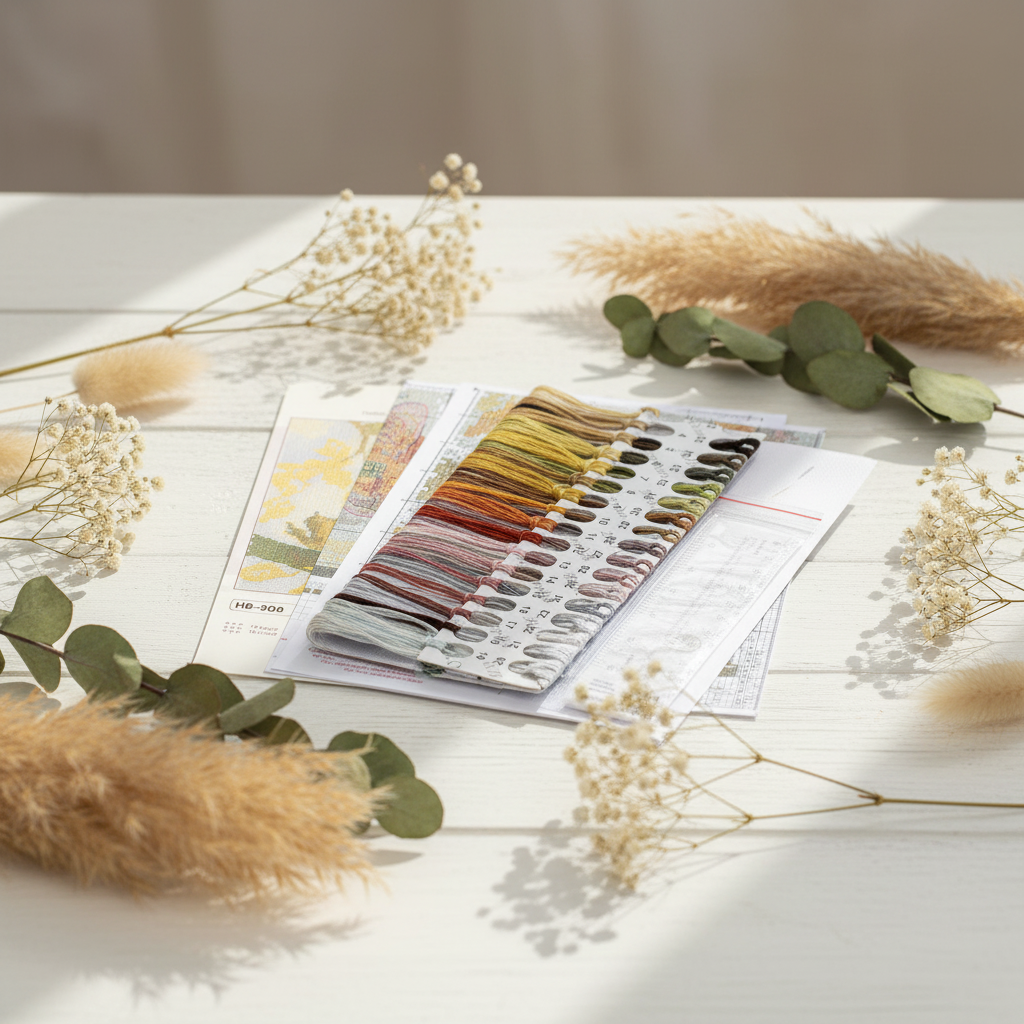 Fluffy Ginger Cat Cross Stitch Kit – MP Studia SNV-908