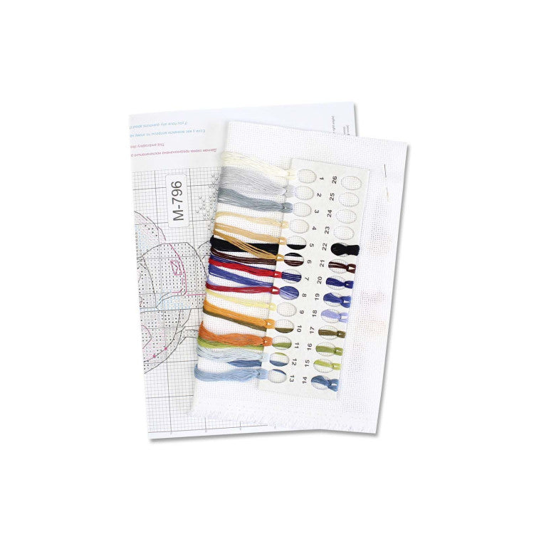 Kit de punto de cruz Buenas noticias – MP Studia SM-796