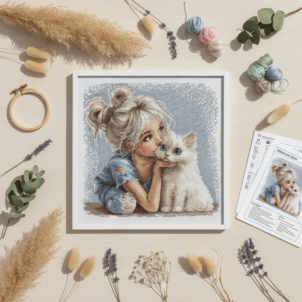 Andriana “Amiga” SAND-48 Cross Stitch Kit