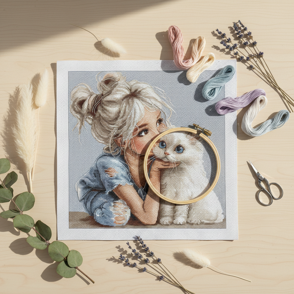 Andriana “Amiga” SAND-48 Cross Stitch Kit