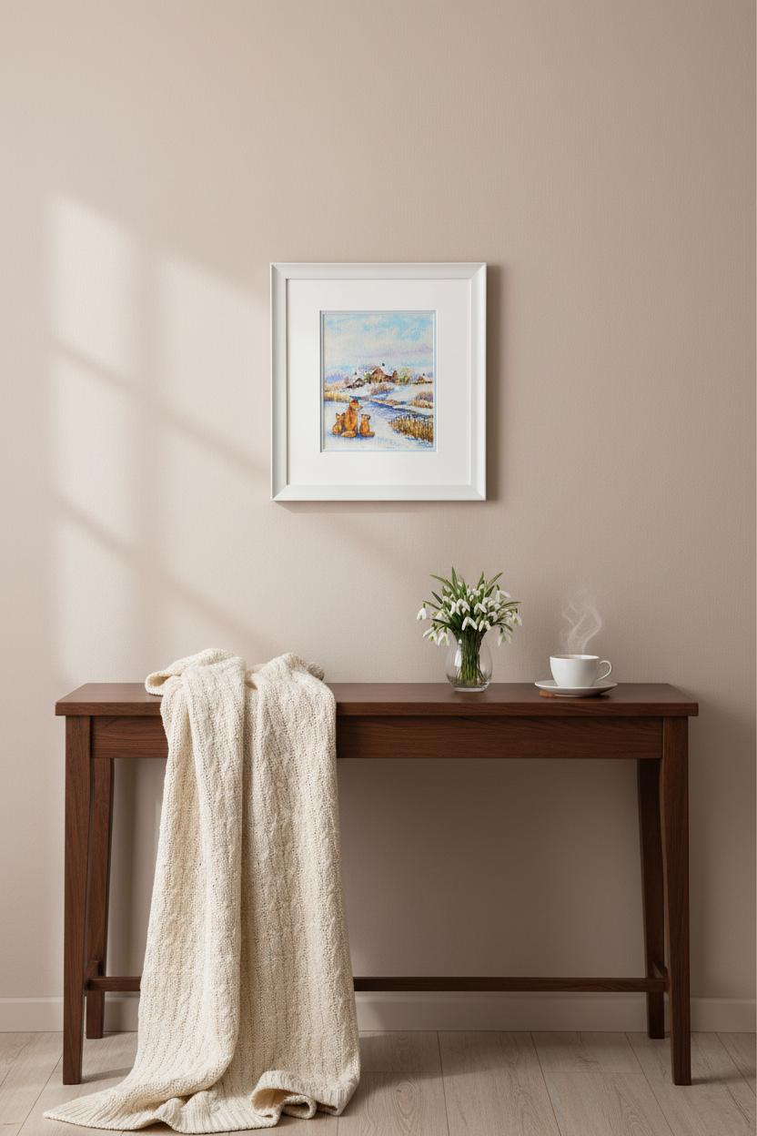 Kit de point de croix MP Studia « Famille rousse » SNV-933