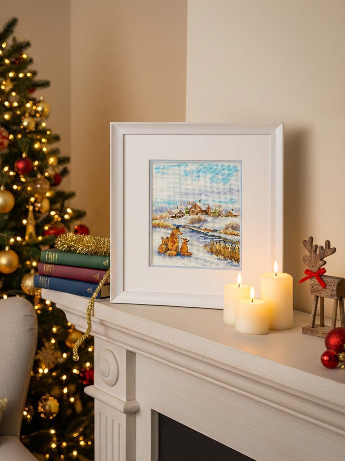 Kit de point de croix MP Studia « Famille rousse » SNV-933