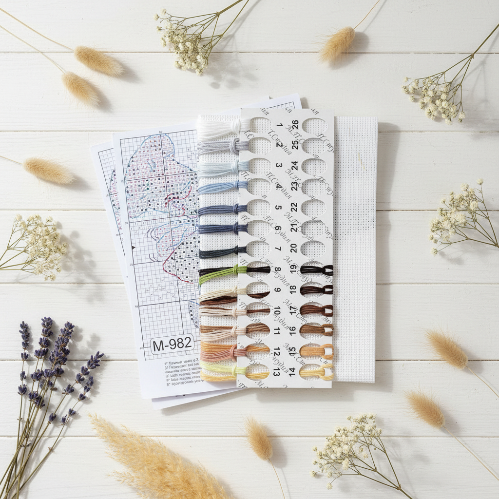 Kit de punto de cruz MP Studia “Chefs expertos” SM-982