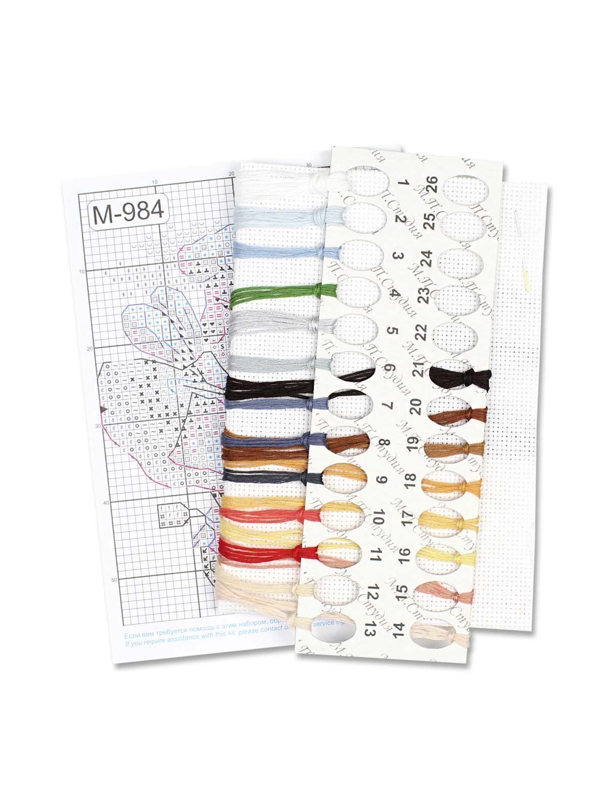 Kit de punto de cruz MP Studia “La primera tortita” SM-984