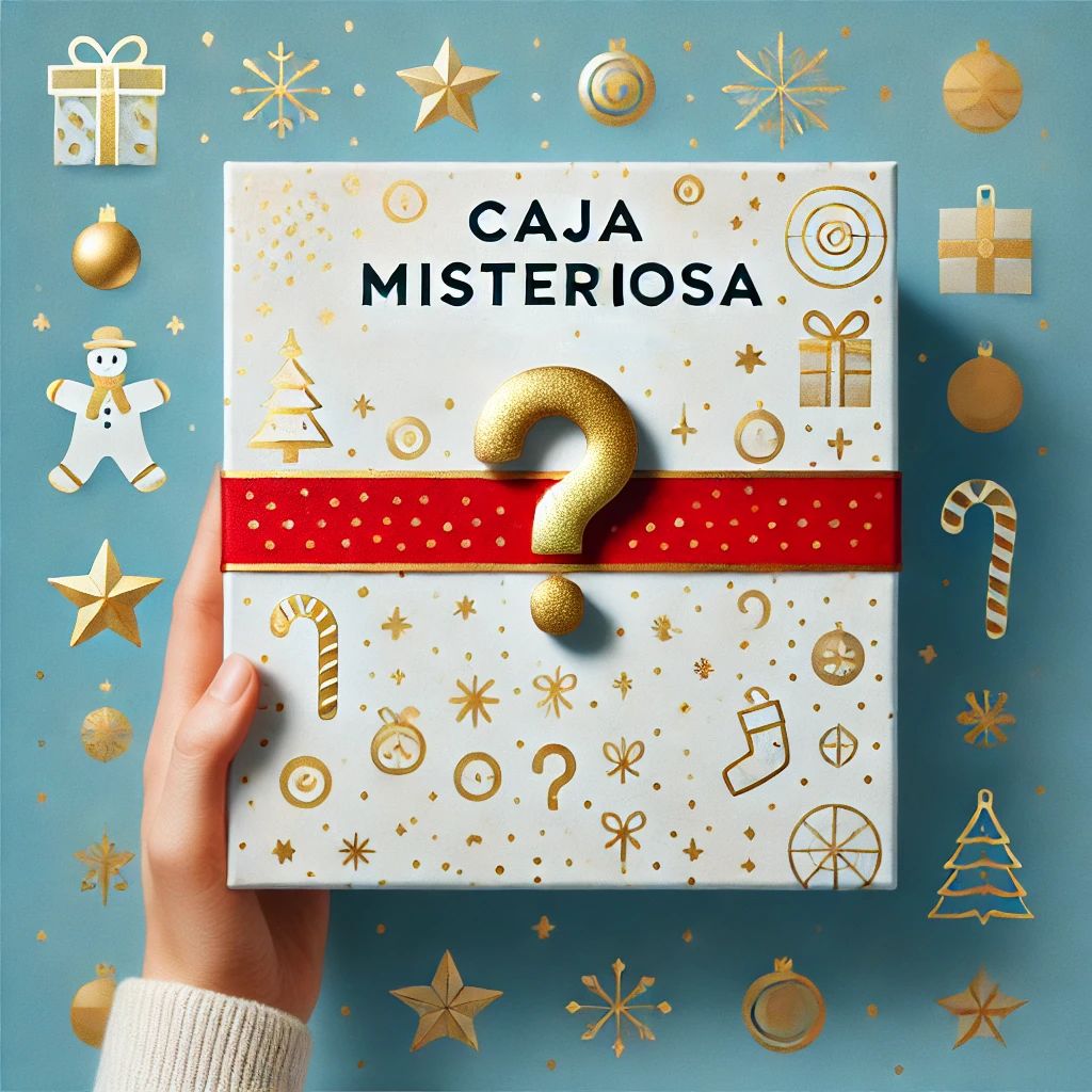Caja Misteriosa de Navidad - Punto y Arte