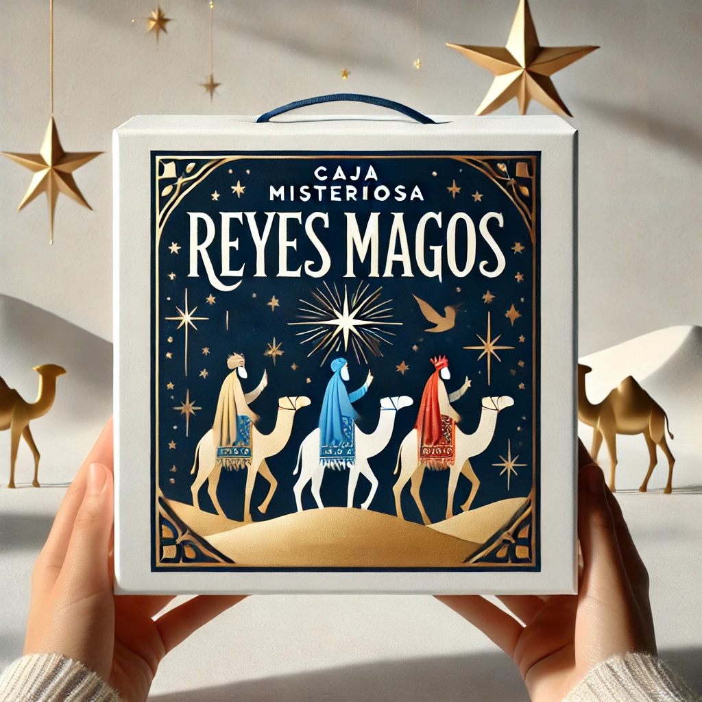 Caja Misteriosa Regalo de Reyes Magos - Punto y Arte