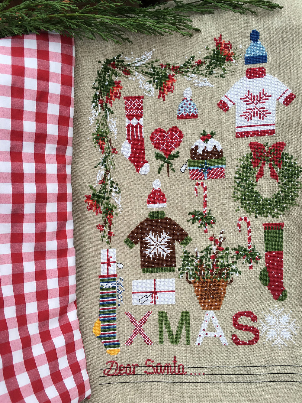 Dear Santa - Lilli Violette - Cross Stitch Chart