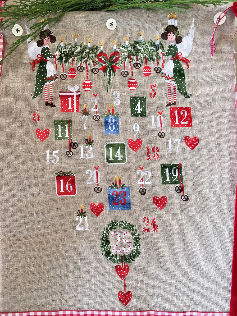 Doux Décembre - Lilli Violette - Cross Stitch Chart