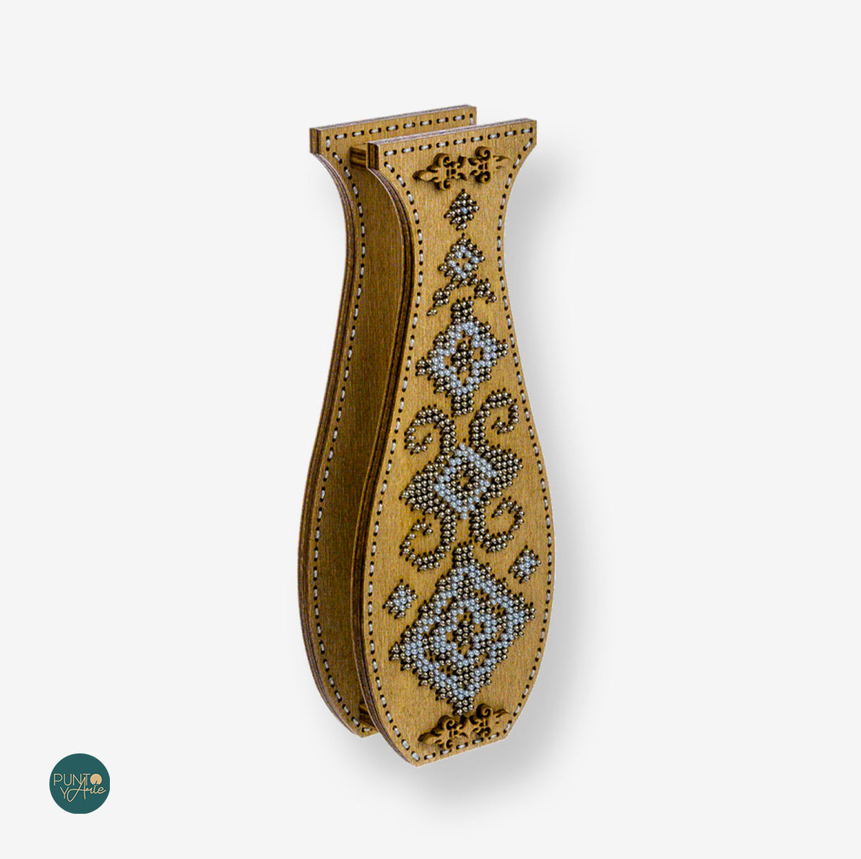 FLK-351 Vase - Kit avec Perles - Bois