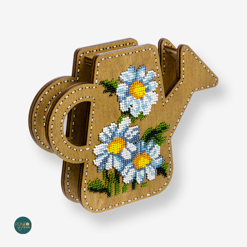 FLK-352 Vase - Kit avec Perles - Bois