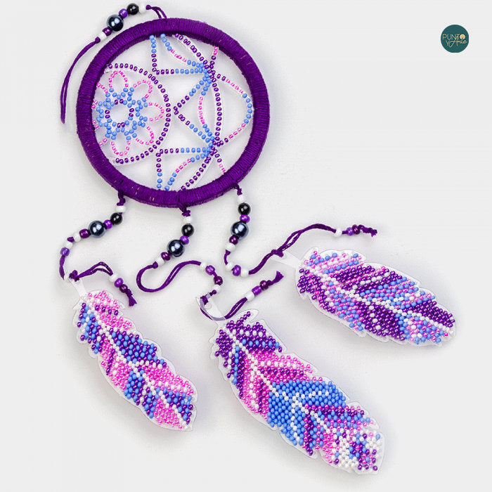 FLPL-025 Attrape-rêves - Kit avec perles