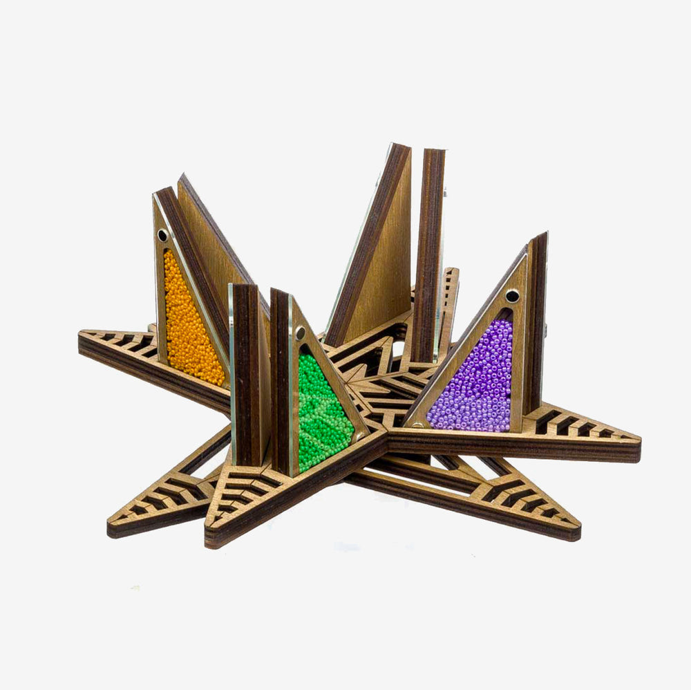 FLZB-112 Organizer for beads with transparent lid