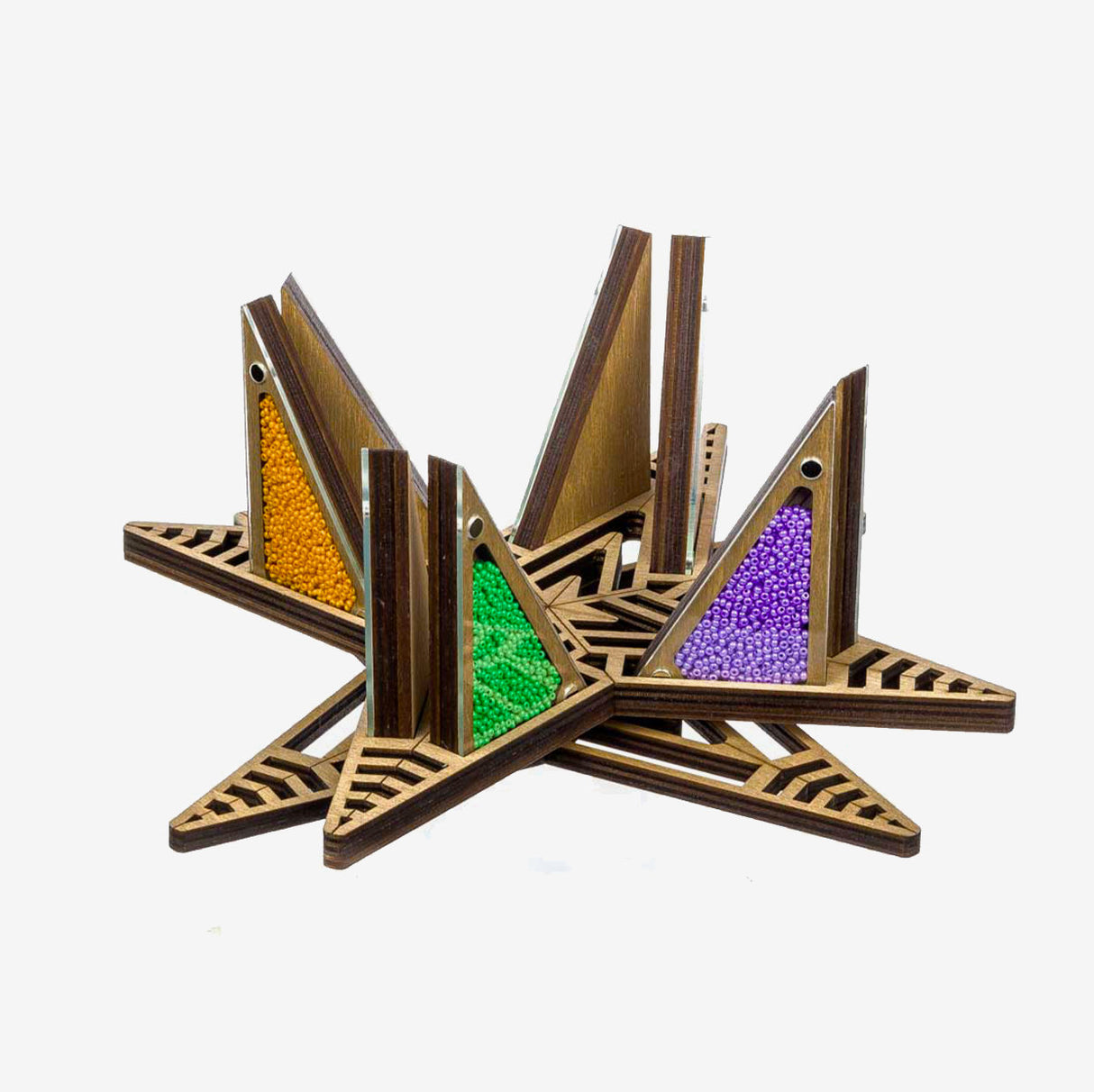 FLZB-112 Organizer for beads with transparent lid