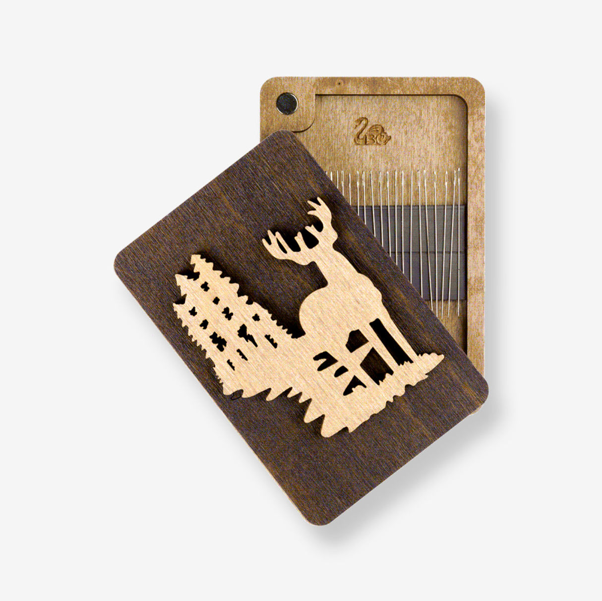 Magnetic Case 'Moose in the Forest' FLZB(N)-031 for Needles - Volshebnaya Strana