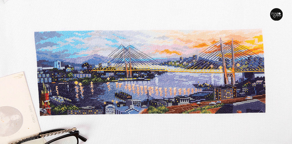 Vladivostok - Panna - Kit de punto de cruz G-7207