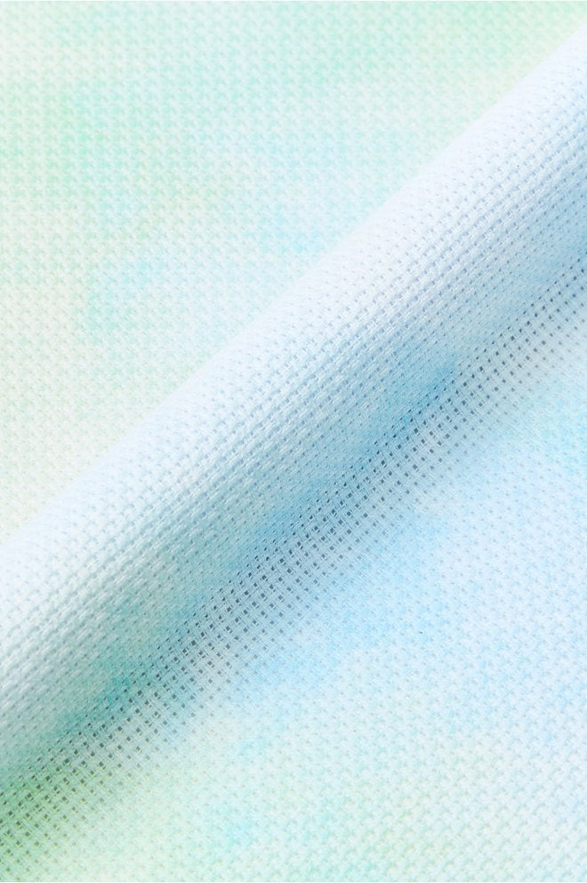747 Aida fabric 14 count. DMC Printed Precut - for Cross Stitch