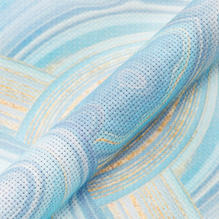809 Aida fabric 14 count. DMC Printed Precut - for Cross Stitch