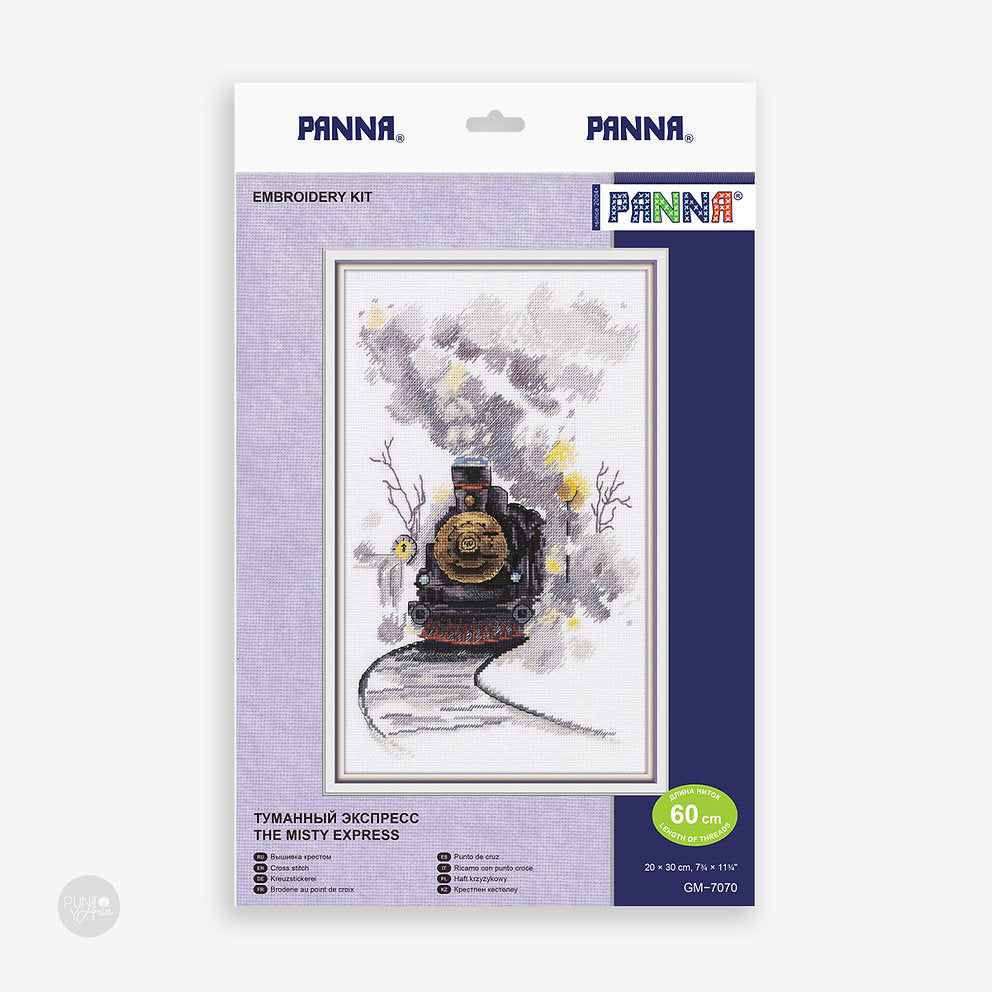 Le Misty Express - Panna - Kit de point de croix GM-7070