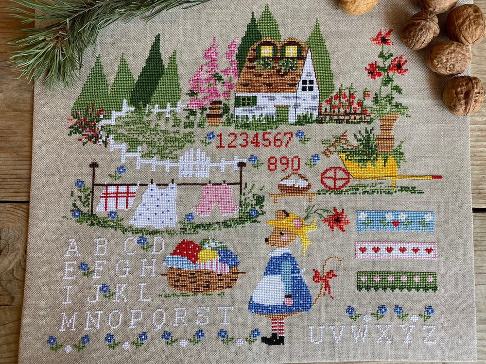 Giorno di bucato - Lilli Violette - Knitted Chart