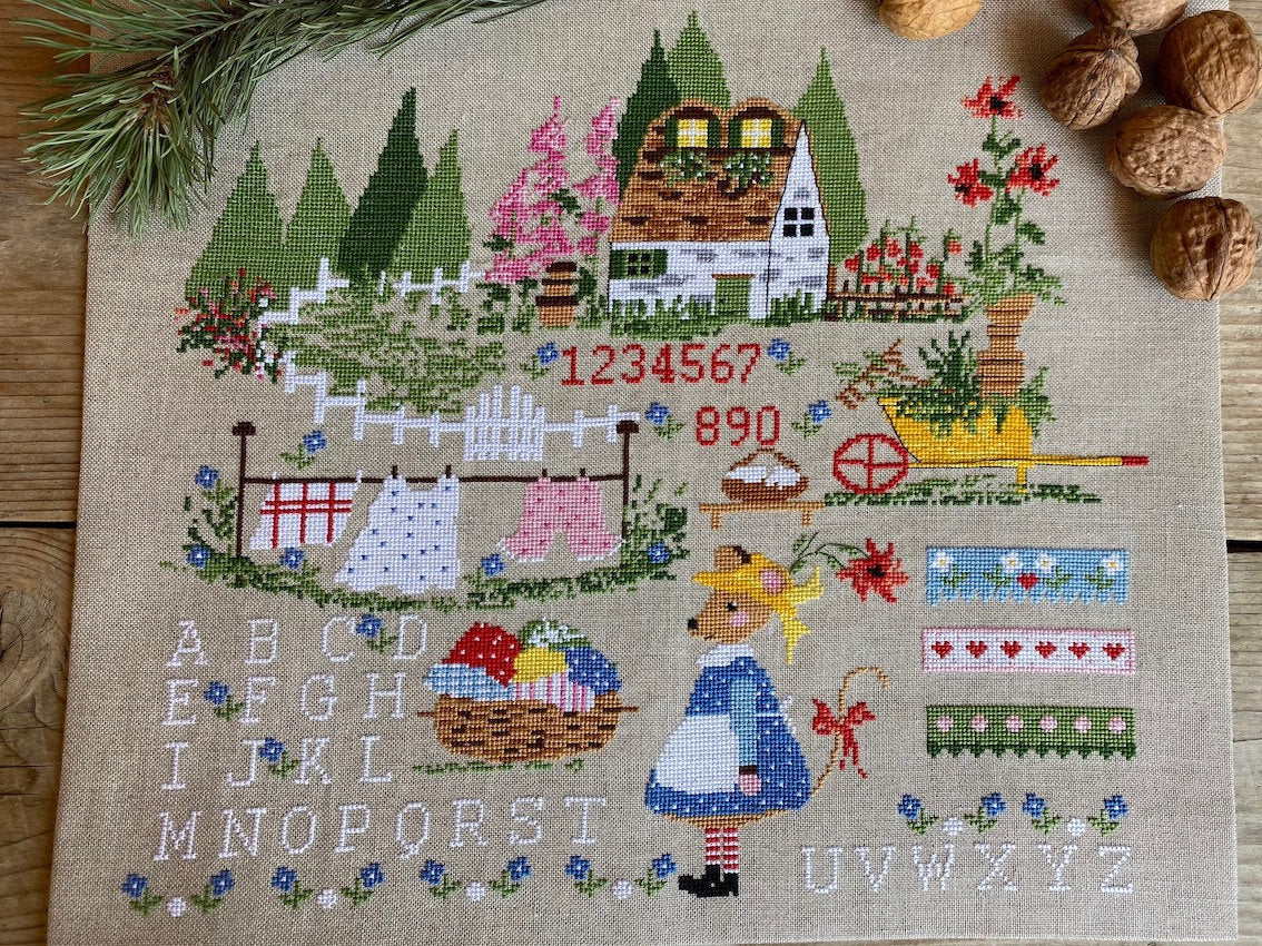 Giorno di bucato - Lilli Violette - Knitted Chart