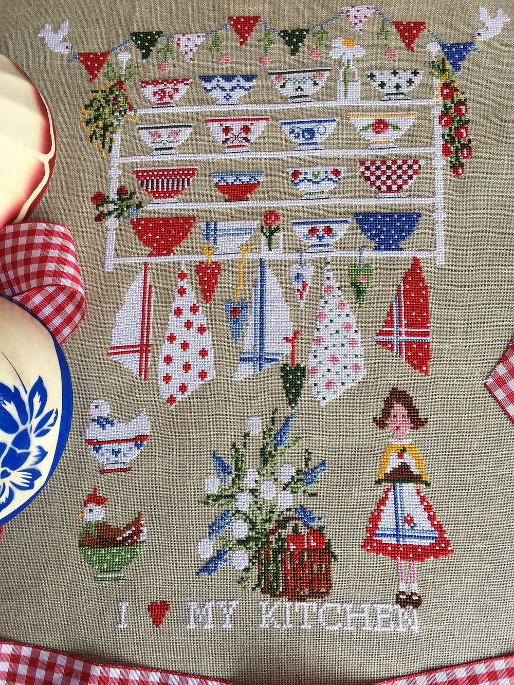 I Love My Kitchen - Lilli Violette - Knitted Chart