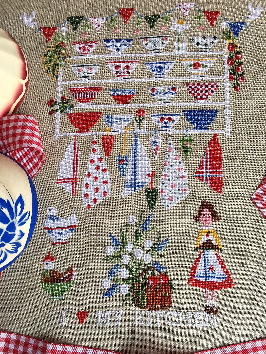 I Love My Kitchen - Lilli Violette - Knitted Chart