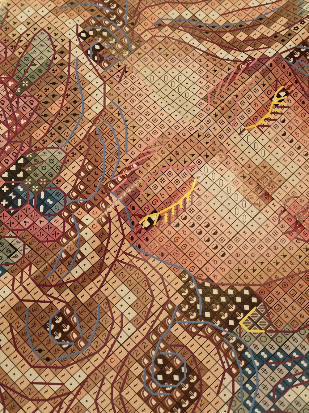 Kit de point de croix - Stitch and Art P025 - Délices d'un après-midi tranquille