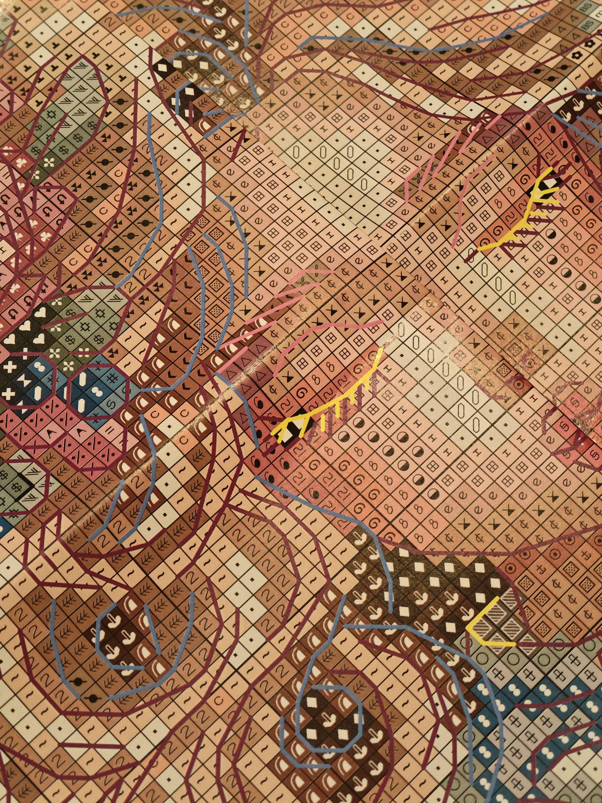 Kit de point de croix - Stitch and Art P025 - Délices d'un après-midi tranquille