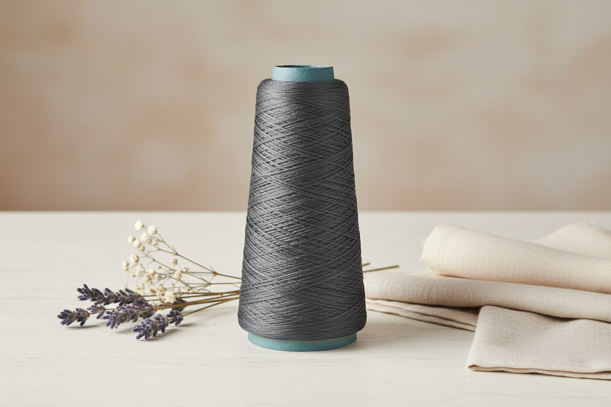 DMC 413 Cono - 100gr. aprox. 425 Metros - Color 413