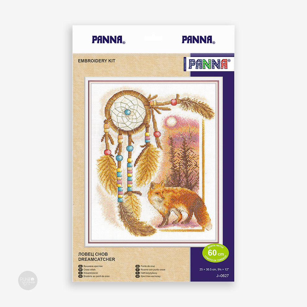 Dreamcatcher - Panna - Kit de punto de cruz J-0627