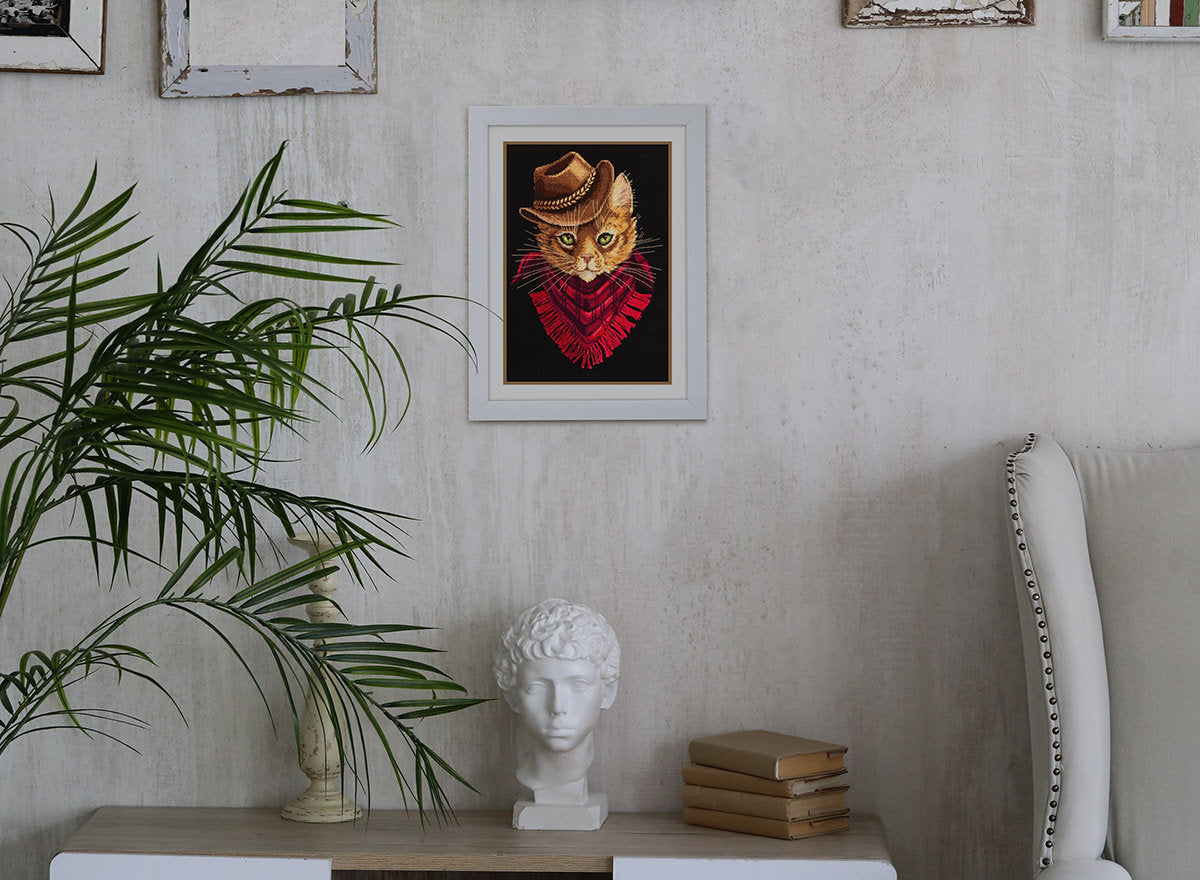 Thomas. Hors-la-loi - Panna - Kit de point de croix J-7173