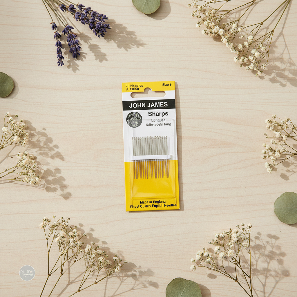Agujas para Coser a Mano Largas N°9 - John James JJ11009: La Elección Perfecta para Coser con Precisión y Durabilidad