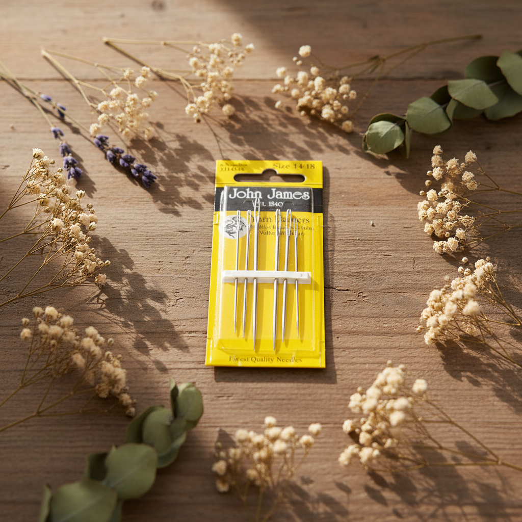 Wool Needles N°14-18 - John James JJ14548: The Essential Tool for Your Knitting Projects