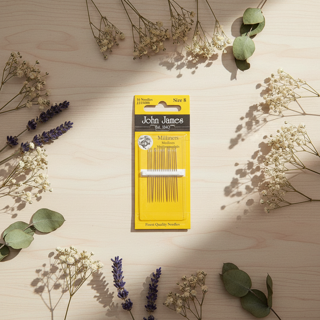Juego de Agujas Moda Milliners de John James, Tamaño 8 JJ15008E